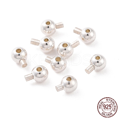 925 Sterling Silver Beads STER-D035-02S-1