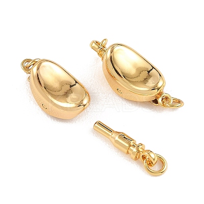 SHEGRACE Brass Box Clasps XGR0092G-166G-1