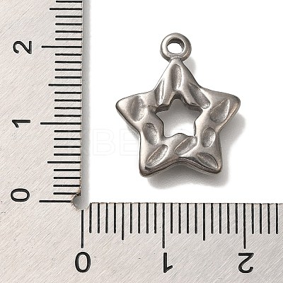 304 Stainless Steel Pendants STAS-H223-25AS-1