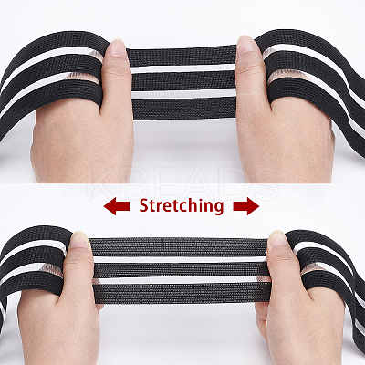 Flat Elastic Rubber Cord/Band OCOR-BC0001-32B-1