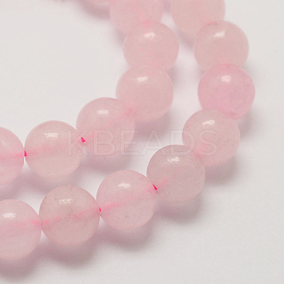 Natural Rose Quartz Bead Strands X-G-P281-02-4mm-1