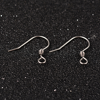 Tarnish Resistant 304 Stainless Steel Earring Hook Jewelry Findings STAS-G130-50P-1
