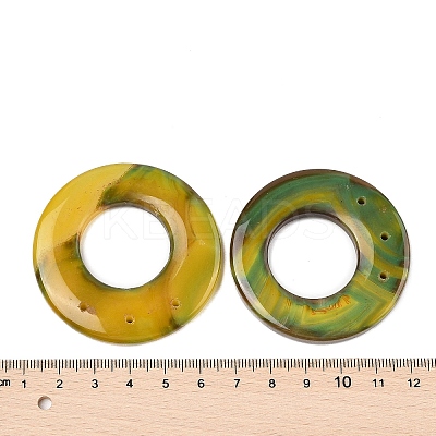 Natural Agate Dyed Big Pendants G-N344-04A-1