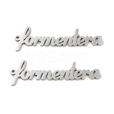 Non-Tarnish 201 Stainless Steel Pendants STAS-A090-28B-P-1