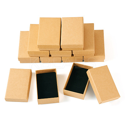 Rectangle Cardboard Paper Jewelry Box LS-CON-TAC0015-01C-1