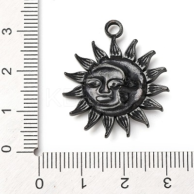 Ion Plating(IP) 304 Stainless Steel Pendants STAS-E169-16B-1