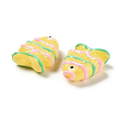 Baking Paint Glass Beads LAMP-I032-01B-1