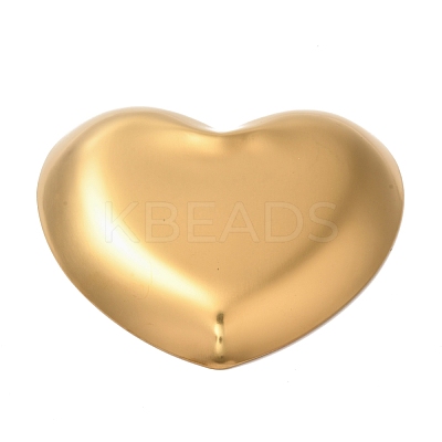 Heart 430 Stainless Steel Jewelry Display Plate STAS-P289-02G-1