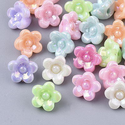 Opaque Acrylic Beads X-MACR-S299-012-1