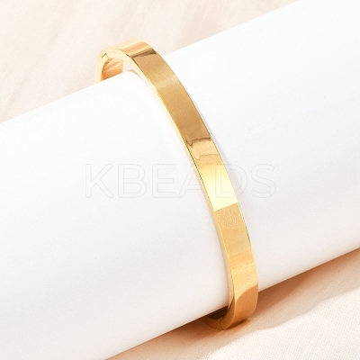 201 Stainless Steel Bangles for Women LS-BJEW-B138-05G-1