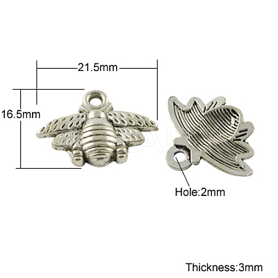 Tibetan Style Alloy Pendants LS-TIBEP-S018-AS-FF-1