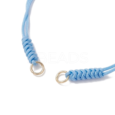 6Pcs 6 Colors Braided Nylon Cord Bracelet Making AJEW-JB01570-1