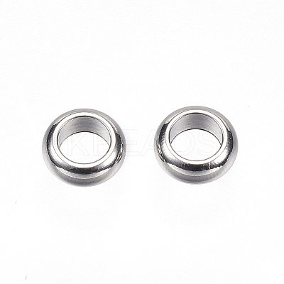 Non-Tarnish 304 Stainless Steel Spacer Beads X-STAS-D448-033P-1