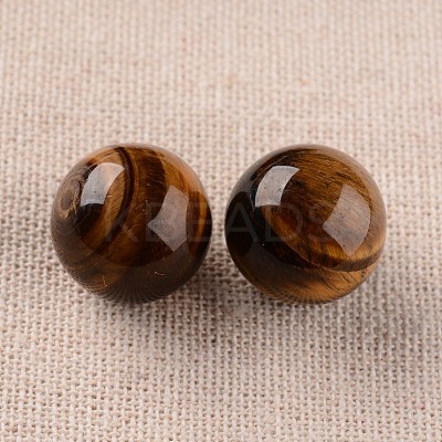 Natural Tiger Eye Round Ball Beads X-G-I170-16mm-14-1