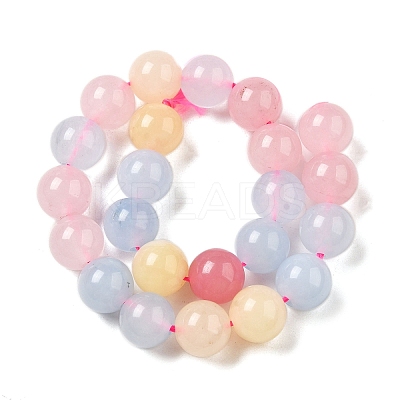 Dyed Natural Malaysia Jade Beads Strands X-G-G021-02B-24-1