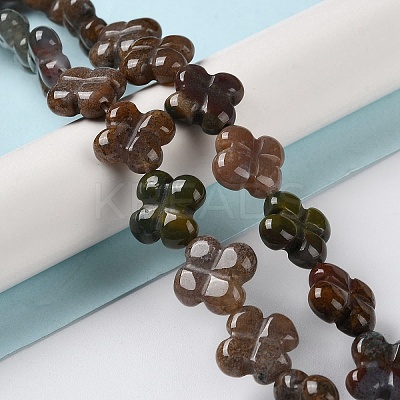 Natural Indian Agate Beads Strands G-M418-D09-01-1
