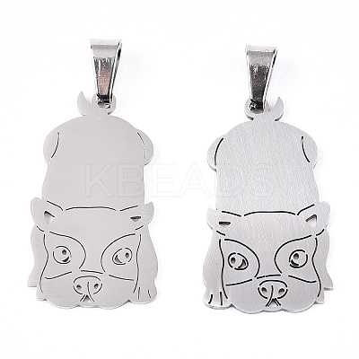 304 Stainless Steel Pendants STAS-N103-04P-1
