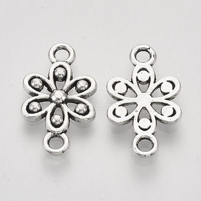 Tibetan Style Alloy Links connectors TIBEP-S319-031AS-RS-1