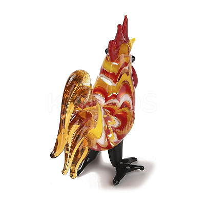 Handmade Lampwork 3D Animal Ornaments LAMP-H064-01A-1