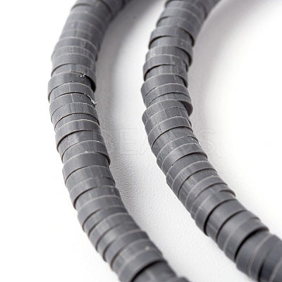 Handmade Polymer Clay Beads Strands LS-CLAY-R089-4mm-Q062-1