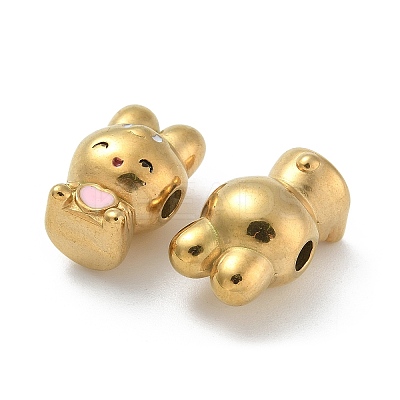 Ion Plating(IP) 304 Stainless Steel Beads STAS-R008-04G-02-1-1