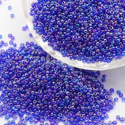 8/0 Round Glass Seed Beads SEED-J011-F8-168-1
