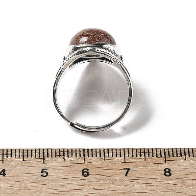 Synthetic Goldstone Adjustable Rings G-P560-03AS-04-1