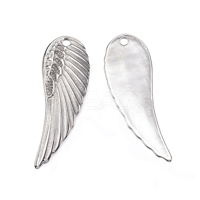 Tarnish Resistant 304 Stainless Steel Pendants STAS-F039-101-P-1