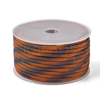 6.7M Braided Nylon Twisted Round Cord NWIR-Z004-A07-1