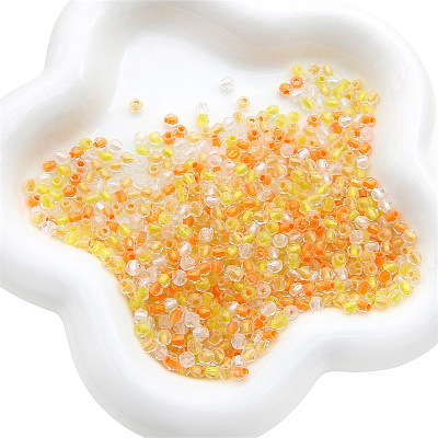 100Pcs Transparent Glass Beads X1-GLAA-P061-01D-1