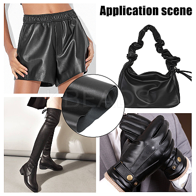 Imitation Leather Fabric AJEW-WH0314-278A-1