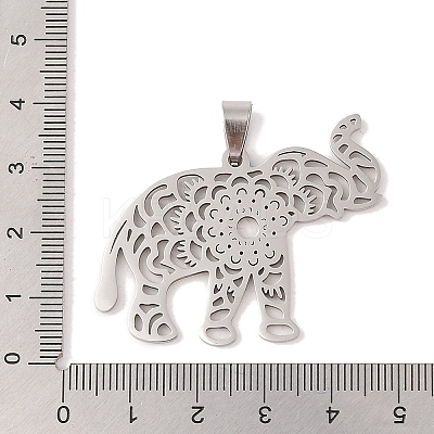 Non-Tarnish 201 Stainless Steel Pendants STAS-A094-04B-P-1