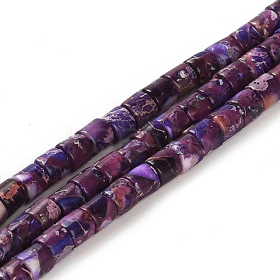 Synthetic Regalite/Imperial Jasper/Sea Sediment Jasper Beads Strands G-F765-E01-01-1