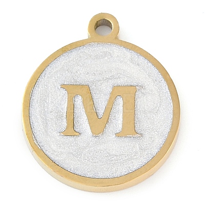 Ion Plating(IP) 201 Stainless Steel Pendants STAS-K288-02G-M-1