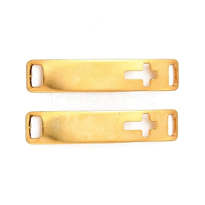 201 Stainless Steel Connector Charms STAS-D244-31G-E-1