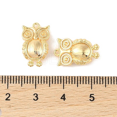 Brass Pendants Rhinestone Settings KK-Q816-40G-1