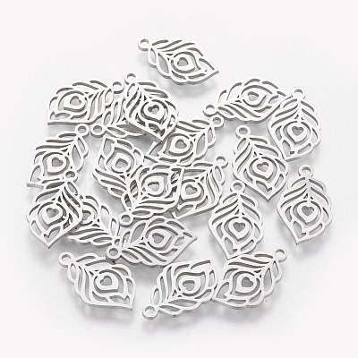 Non-Tarnish 304 Stainless Steel Pendants X-STAS-Q201-T201-1