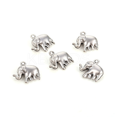 Non-Tarnish 304 Stainless Steel Charms STAS-L244-07P-1