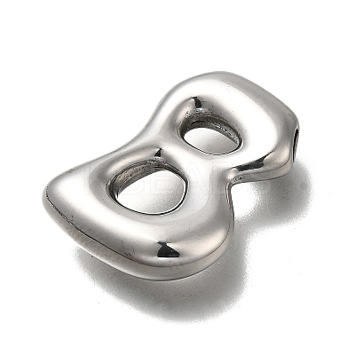 304 Stainless Steel Pendants STAS-S166-02P-02-1