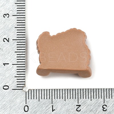 Cute Dog Eat Bone Opaque Resin Decoden Cabochons LS-CRES-Q220-04A-02-1