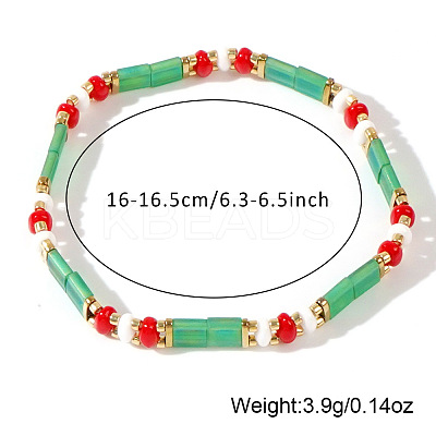 Christmas Acrylic Beads Stretch Bracelets for Women GG0604-5-1