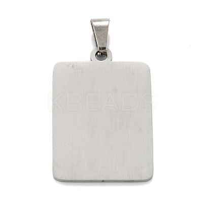 Non-Tarnish 304 Stainless Steel Pendants STAS-K216-48W-P-1