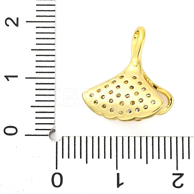 Frech Style Brass Micro Pave Cubic Zirconia Pendants KK-A232-05A-G-1