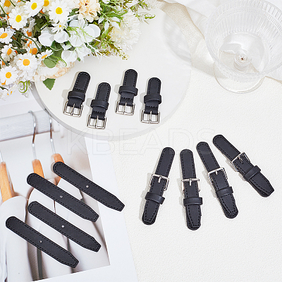 8 Pairs PU Leather Toggle Buckles DIY-GF0012-96B-1