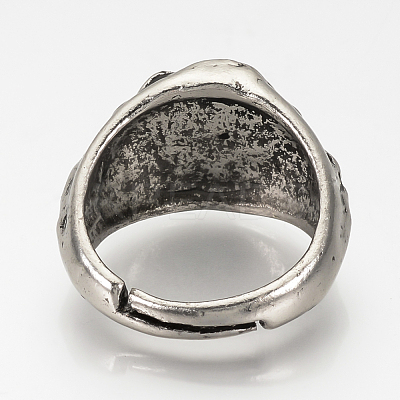 Adjustable Alloy Finger Rings X-RJEW-Q159-15A-1