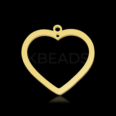Ion Plating(IP) 201 Stainless Steel Pendants STAS-N090-LA868-2-1