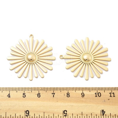 Brass Pendants KK-B134-21G-1
