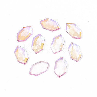 Glass Rhinestone Cabochons MRMJ-N027-044A-1