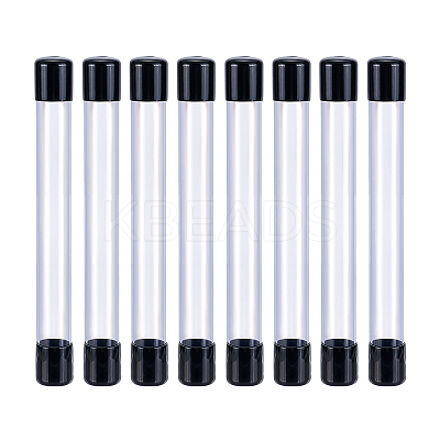 Transparent PVC Plastic Bead Storage Tubes AJEW-WH0348-767B-1