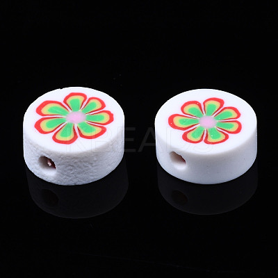 Handmade Polymer Clay Beads CLAY-N008-039N-1